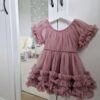 DOLLY Frilly kleit Mauve